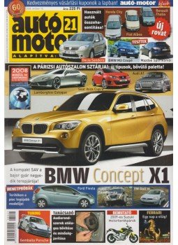 Szabó Róbert - Autó-Motor 2008. október 15. Szabó Róbert - Autó-Motor 2008. október 15., Budapest 2008 antikvár könyv