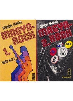 Sebők János - Magya-rock 1-2. Sebők János - Magya-rock 1-2., Budapest 1983 antikvár könyv