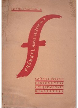  - Szőnyi István gyűjteményes kiállítása, Budapest 1937 antikvár könyv