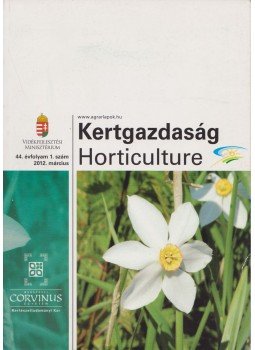 Balázs Sándor - Kertgazdaság Horticulture, Budapest 2012 antikvár könyv