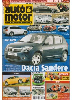 Szabó Róbert - Autó-Motor 2008. március 19. Szabó Róbert - Autó-Motor 2008. március 19., Budapest 2008 antikvár könyv