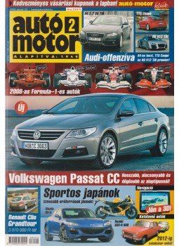 Szabó Róbert - Autó-Motor 2008. január 23. Szabó Róbert - Autó-Motor 2008. január 23., Budapest 2008 antikvár könyv