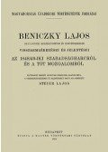 Steier Lajos - Beniczky Lajos bányavidéki kormánybiztos és honvédezredes visszaemlékezései