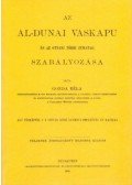 Gonda Béla - Az al-dunai Vaskapués az ottani többi zuhatag szabályozása