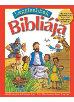 Gwen Ellis - Legkisebbek Bibliája + Bibliai rajzfilmek DVD,  2011 antikvár könyv