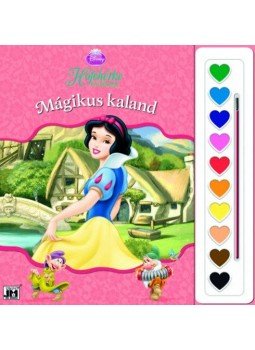  - Hófehérke és a hét törpe - Mágikus kaland - Kifestők vízfesték készlettel A4 - Vízfesték készlettel, null 2012 antikvár könyv