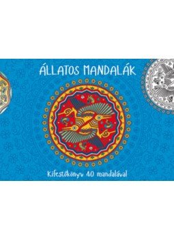 Bioenergetic Kft. - Állatos mandalák - Kifestőkönyv 40 mandalával Bioenergetic Kft. - Állatos mandalák - Kifestőkönyv 40 mandalával, null 2016 antikvár könyv