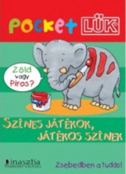  - Pocket Lük - Színes játékok, játékos színek - Gondolkodást fejlesztő, játékos feladatok, null 2014 antikvár könyv