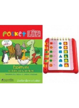  - Pocket Lük - Észlények az őslények nyomában + alaplap - Gondolkodást fejlesztő, játékos feladatok, null 2014 antikvár könyv