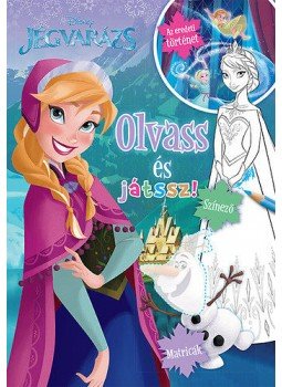  - Jégvarázs matricás színező - Olvass és játssz!, null 2015 antikvár könyv