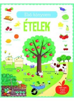 Felicity Brooks - Első könyvem: Ételek - Több mint 120 matricával, null 2017 antikvár könyv