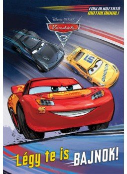  - Disney - Verdák 3. - Légy te is bajnok! - Foglalkoztató matricákkal, null 2017 antikvár könyv