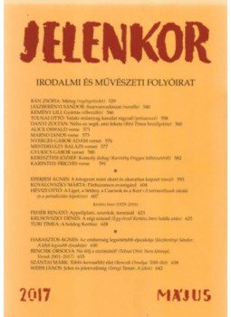  - Jelenkor - Irodalmiés művészeti folyóirat - 2017. május, null 2017 antikvár könyv