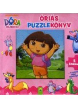 Oliver Bieber - Dóra a felfedező - Óriás puzzlekönyv - 5 kirakóval, null 2016 antikvár könyv