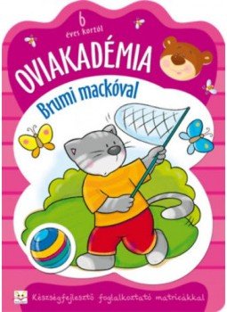 Joanna Kuryjak - Oviakadémia Brumi mackóval 6 éves kortól - Készségfejlesztő foglalkoztató matricákkal, null 2017 antikvár könyv