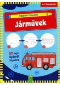 Manfred Tophoven - Rajzolni tanulok - Járművek - 6-7 éveseknek - 30 rajz lépésről lépésre