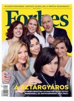  - Forbes - 2018.április - Kende-Hofherr Krisztina, null 2018 antikvár könyv