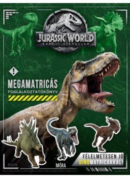 - Jurassic World Bukott Birodalom - Megamatricás foglalkoztatókönyv, null 2018 antikvár könyv