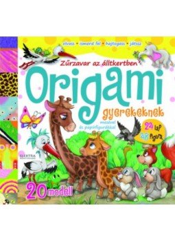  - Origami gyerekeknek - Zűrzavar az állatkertben - mesével és papírfigurákkal, null 2018 antikvár könyv