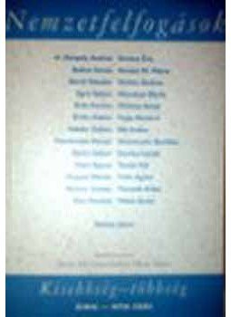 Tamás, Erőss, Tibori - Nemzetfelfogások - Kisebbség-többség - Nemzetfelfogások 1., null 2005 antikvár könyv