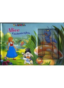  - Alice Csodaországban - 6 kocka kirakó - Kocka kirakó + 12 kocka, null 2005 antikvár könyv