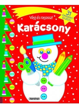  - Karácsony - 31 öntapadó rajzzal (piros) - Vágj és ragassz! 31 öntapadó rajzzal, null 2008 antikvár könyv