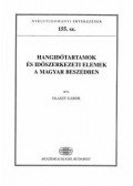 Olaszy Gábor - Hangidőtartamok és időszerkezeti elemek a magyar beszédben