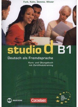 Hermann Funk; Silke Demme; Christina Kuhn - Studio D B1 Kurs- undÜbungsbuch mit Zertifikatstraining - CD melléklettel - Deutsch als Fremdsprache, null 2012 antikvár könyv