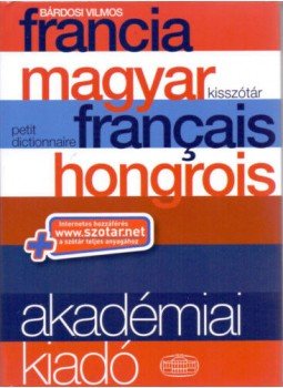 Bárdosi Vilmos - Francia-magyar kisszótár, Budapest 2010 antikvár könyv