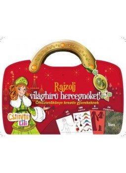  - Rajzolj világhírű hercegnőket! - Öltöztetőkönyv kreatív gyerekeknek - Öltöztetőkönyv kreatív gyerekeknek, null 2012 antikvár könyv