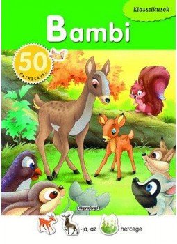  - Bambi - Klasszikusok 50 matricával, null 2008 antikvár könyv