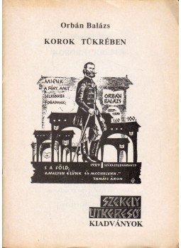 Róth András Lajos - Orbán Balázs - Korok tükrében, Székelyudvarhely 1998 antikvár könyv