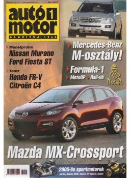 Szabó Róbert - Autó-Motor 2005. január 12. Szabó Róbert - Autó-Motor 2005. január 12., Budapest 2005 antikvár könyv