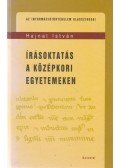 Hajnal István - Írásoktatás a középkori egyetemeken