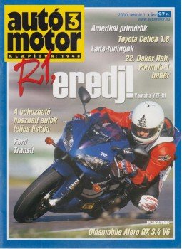Szabó Róbert - Autó-Motor 2000. február 1., Budapest 2000 antikvár könyv