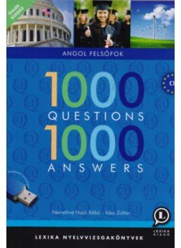 Némethné Hock Ildikó; Kész Zoltán - 1000 Questions & Answers - Angol felsőfok + ingyenesen letölthető interaktív hanganyag, null 2017 antikvár könyv
