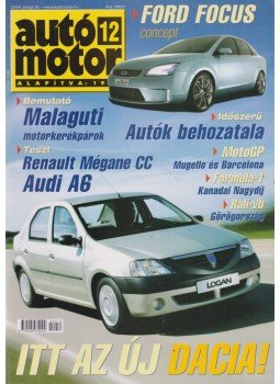 Szabó Róbert - Autó-Motor 2004. június 16. Szabó Róbert - Autó-Motor 2004. június 16., Budapest 2004 antikvár könyv