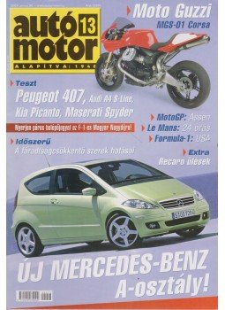 Szabó Róbert - Autó-Motor 2004. június 30. Szabó Róbert - Autó-Motor 2004. június 30., Budapest 2004 antikvár könyv