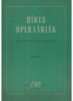 Varga Pál - Híres operaáriák / Berühmte Opernarien Varga Pál - Híres operaáriák / Berühmte Opernarien, Budapest 1960 antikvár könyv