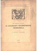 Bardon Alfréd - Az alkalmazott képzőművészetek technológiája