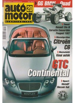 Szabó Róbert - Autó-Motor 2005. október 5. Szabó Róbert - Autó-Motor 2005. október 5., Budapest 2005 antikvár könyv