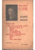 Szabó Dezső - Szavak a karácsonyfa alól 1940. december 1941. január 61-62. szám (dedikált)