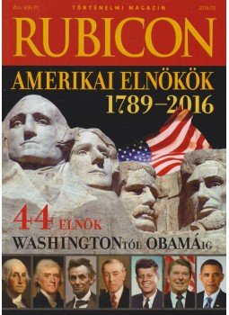 Rácz Árpád - Rubicon 2016/12, Budapest 2016 antikvár könyv