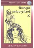 Kapturné Bíró Beáta - Ünnepi műsorfüzet 3.