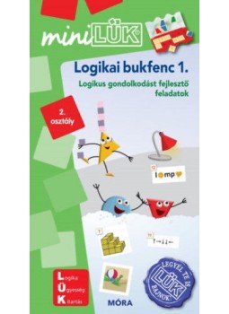  - Logikai bukfenc 1. - LDI538 - Logikus gondolkodást fejlesztő feladatok - MiniLÜK, null 2018 antikvár könyv