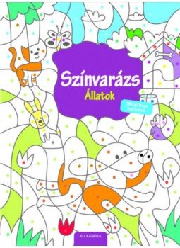  - Színvarázs - Állatok - Mágikus színező, null 2018 antikvár könyv