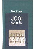 Bíró Endre - Jogi szótár