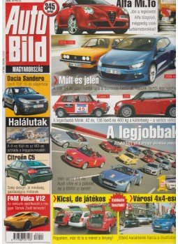 Szabó Róbert - Auto Bild 2008. április, Budapest 2008 antikvár könyv