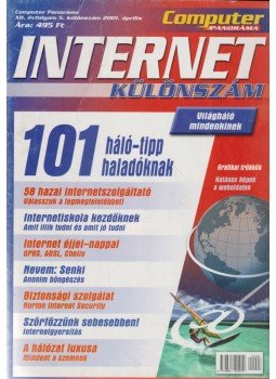 Horváth Annamária - Computer Panoráma 2001. április különszám, Budapest 2001 antikvár könyv