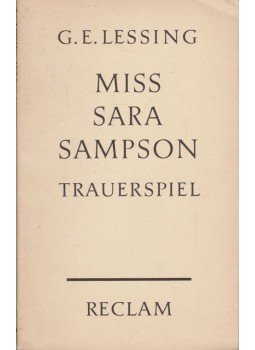 Lessing, Gotthold Ephraim - Miß Sara Sampson Lessing, Gotthold Ephraim - Miß Sara Sampson, Stuttgart 1960 antikvár könyv